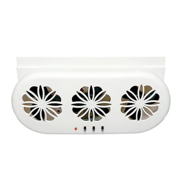 Biludstødningsventilator, 3 solcelledrevne USB-ventilatorer