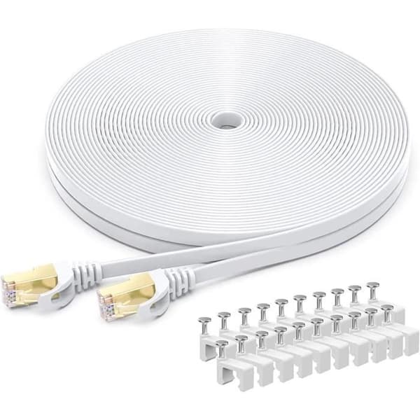 Cat 7 Ethernet-kabel - 20m - 750MHz - 10 Gbps - RJ45