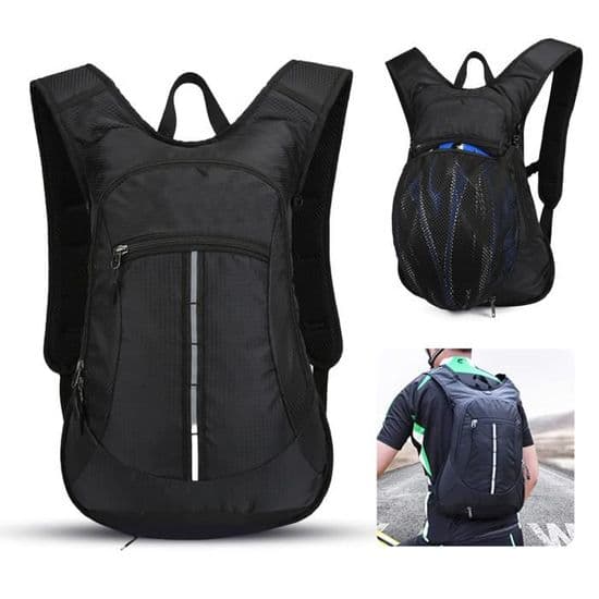 Jinzdasu Hydration Rygsæk - 15L - Vandtæt - Reflekterende - Justerbar
