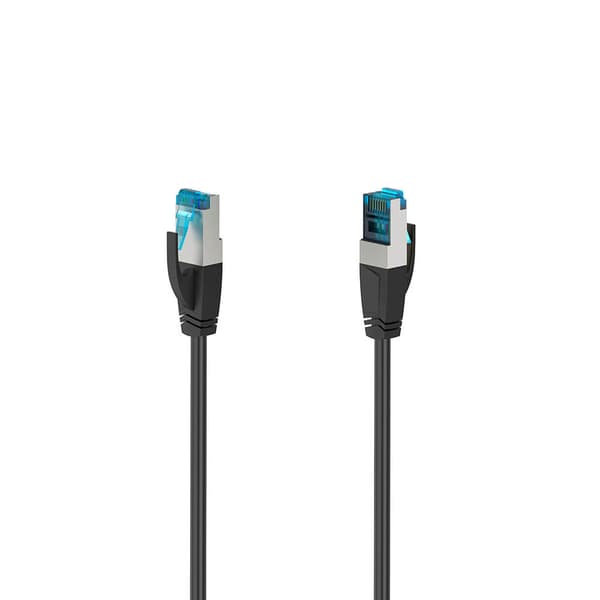 Verkkokaapeli CAT6a S/FTP 5.0m Musta