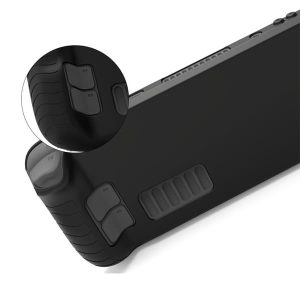 Silikonskydd för Steam Deck OLED Svart