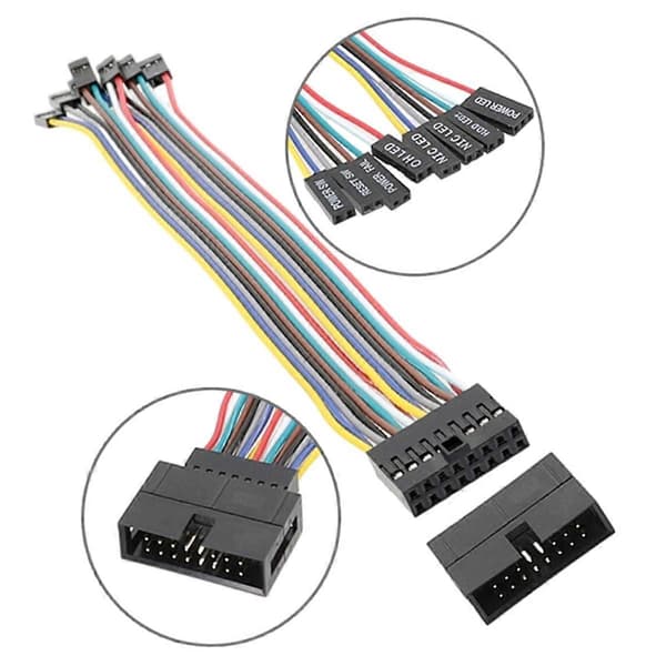 8-pin Supermicro Panel Switching Kabel Switching Adapter Jumper