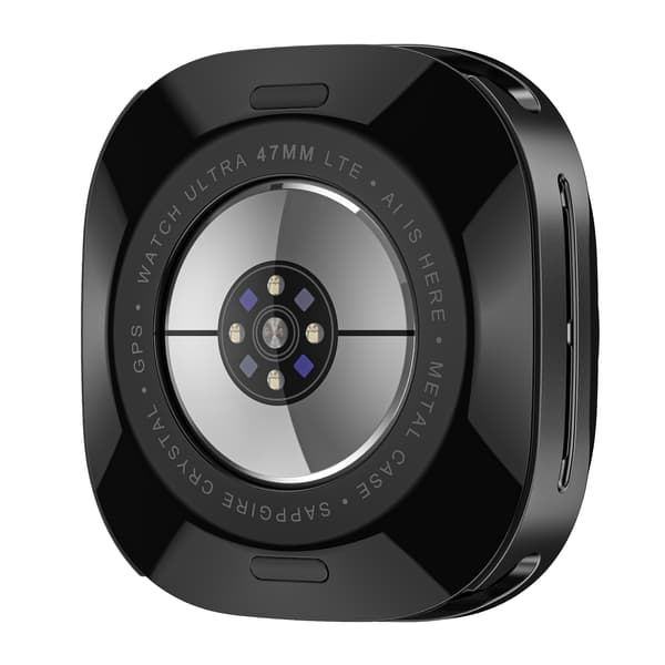 Metalkasse til Samsung Galaxy Watch 7 Ultra Sort