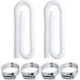 1,5 m erstatningspoolslange - Nem at installere - 3,2 cm diameter - Til model 2 - Erstatningsslange til