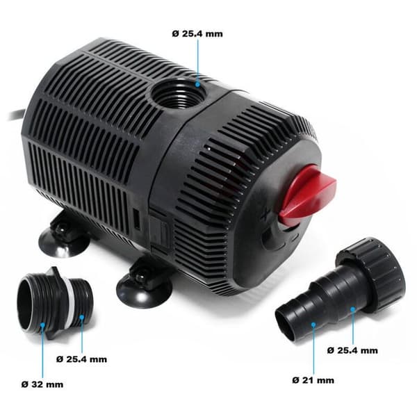 Dammfiltreringspump, dammfiltreringspump CQB-2000 SuperECO 35W 2300l/h