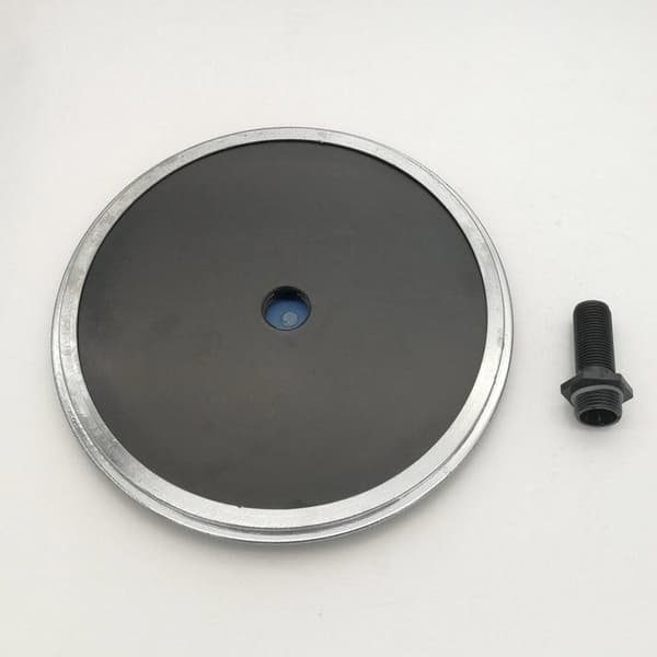 Regndusjhode - Dusjhode - 24,5 cm - ABS - Rundt - Takdusj - Takdyse - Dusjkabinett tilbehør