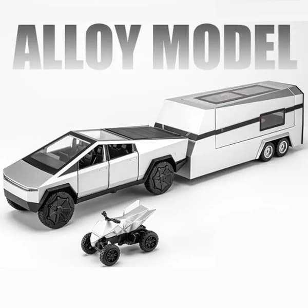 Cyber?Toy Lastbil 514-Plus 1/32 Støbt Legering Off-Road Bilmodel Gave