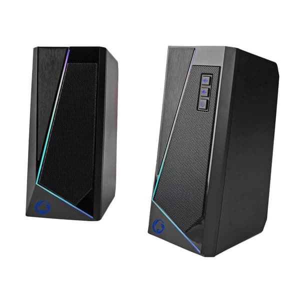 2x Computerhøjttalere, Gaming - RGB