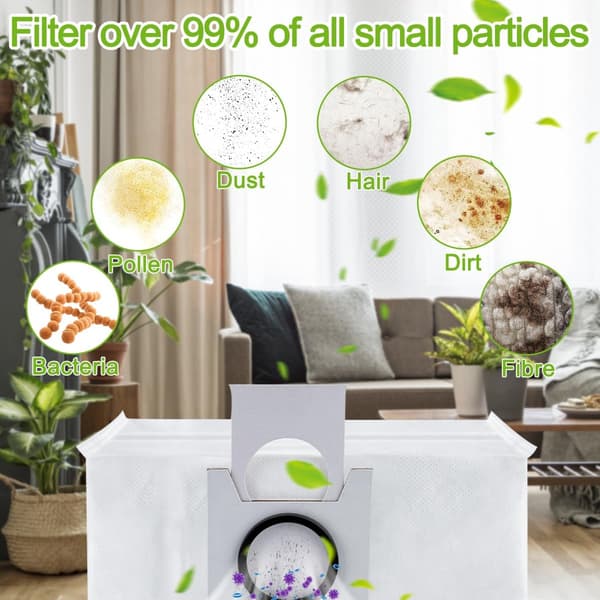 Tilbehør til Ecovacs Deebot X1 Omni/Turbo Robotstøvsuger 15 dele