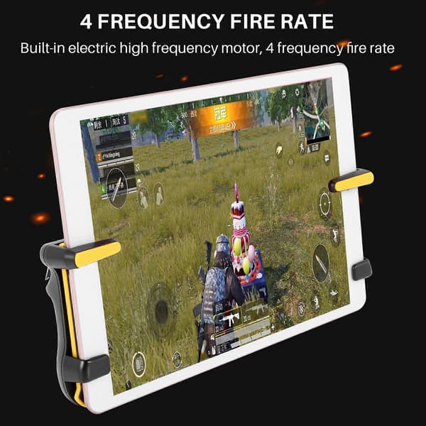 Trigger Spilcontroller Kapacitans til Ipad Tablet FPS Spil til PUBG
