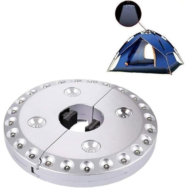 Trådløse LED-campinglamper, 28 superklare LED'er, 3 dæmpningsniveauer, terrasse campinghave.