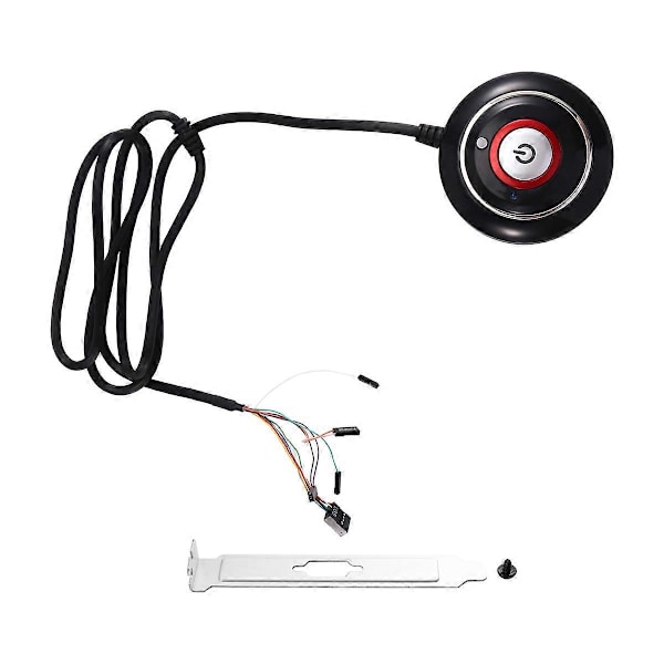 Datamaskin Skrivebord Bryterknapp med Dobbel USB-Port