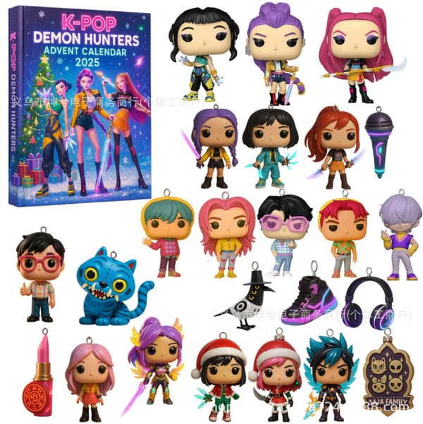 Julekalender, K-Pop Devil Hunter Julekalender, Julegave, for ba Witch Hunter Gruppe A