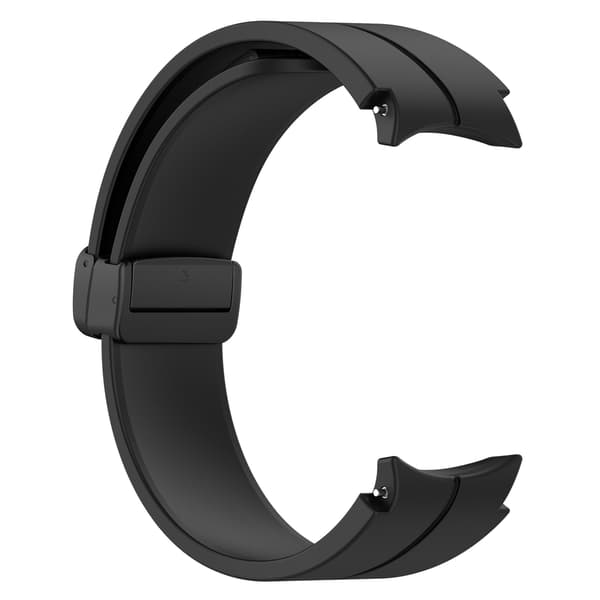 Silikone armbånd 20 mm til Samsung Galaxy Watch 5/4 Sort