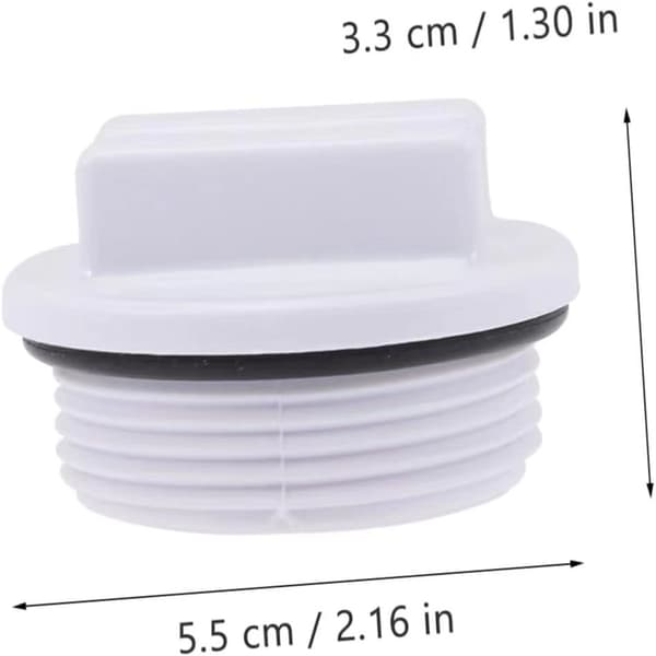 Beskyttelsespropper til Pool, 2-pak