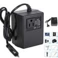 Spenningsomformer - 300W - AC 220V til 110V - EU-adapter - Kompakt og lett