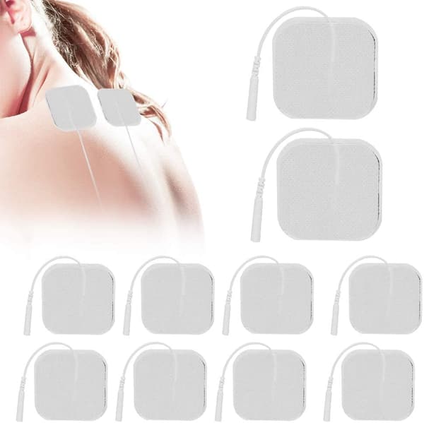 TENS/EMS Electrode Pads - Self-adhesive Electrodes for Massage Instruments 2.0 mm