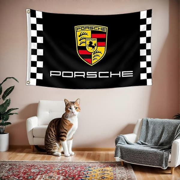 Felizer Flag Banner (90x150 cm, Levende Farve 150D Polyester) Messingøjer Til Udendørs Rum Mandehule