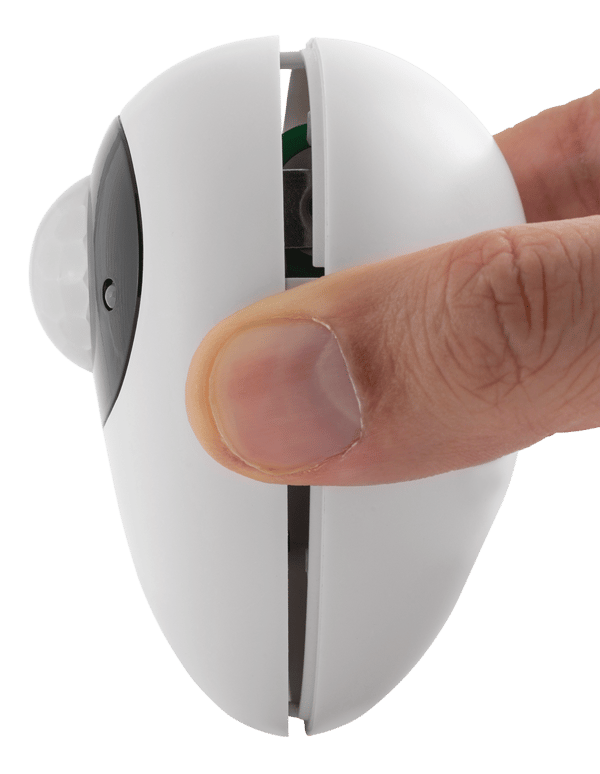 SMART HOME Bevegelsessensor, PIR, WiFi 2.4 GHz hvit/svart
