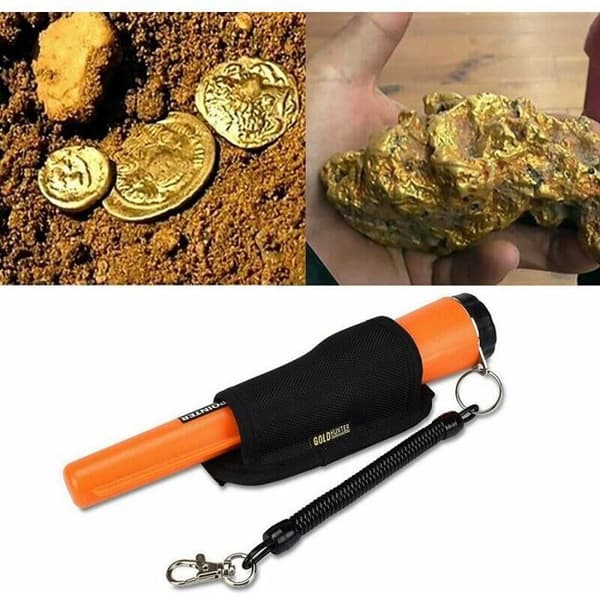 Vandtæt IP66 Metaldetektor Pointer - 360° Detektion - Vibration og Lyd - Bærbar