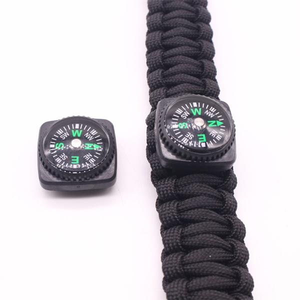 10-Pack Mini Keychain Compasses - Portable Navigation Tool for Outdoor Adventures