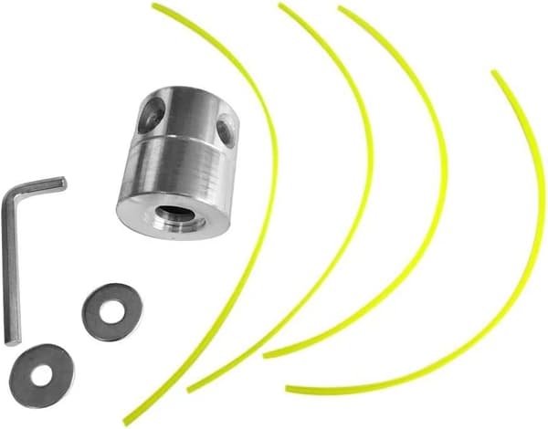 2 stk. børstekutter, aluminiumstrimmerhode, trimmehode for gress, for tilbehør til gressklippere