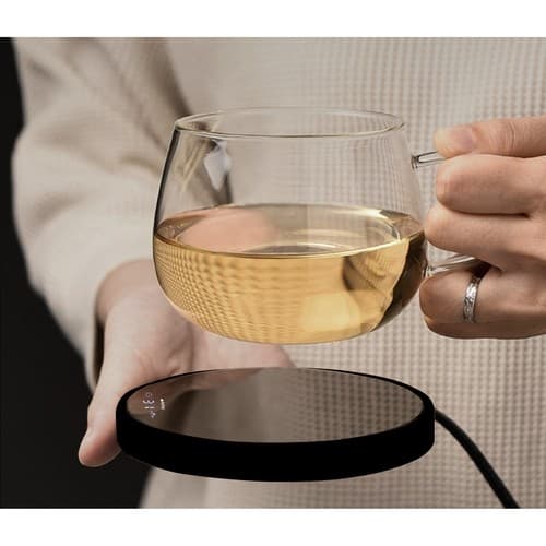 Mug & Mug Warmer - Keeps coffee warm
