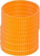 10-pack drivremmar i polyuretan för elektrisk hyvel, 9,6 mm breda, för 1900B (orange)