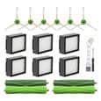 Sidebørster og HEPA-filtre for iRobot Roomba i3 i4 i6 i7 i8 j7 E5 E6 E7 - Tilbehør til støvsuger
