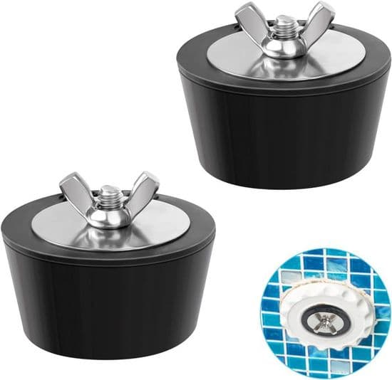Poolplugg, 2 st pluggar för att förhindra frostskador, Poolplugg (Diameter 51mm/2\")
