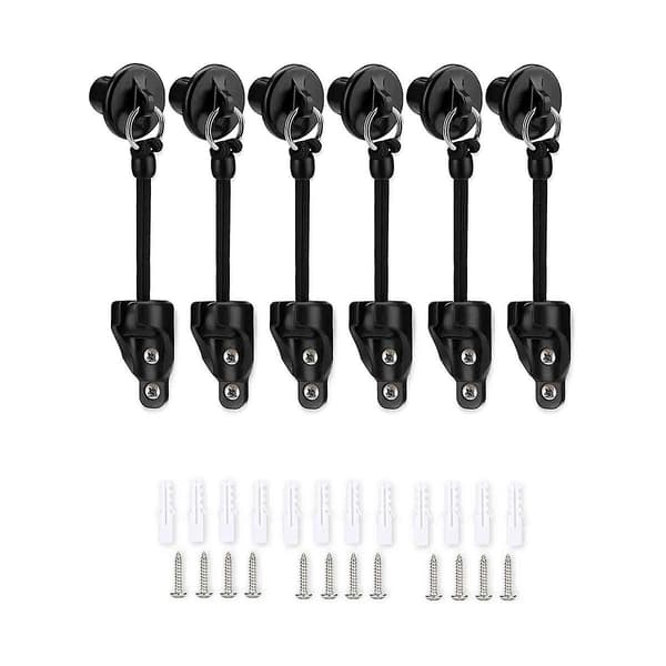 Opgraderet Bungee Kit og End Cap Udendørs Rulle Solskærm Reservedel Shade Tie Downs Elastisk W
