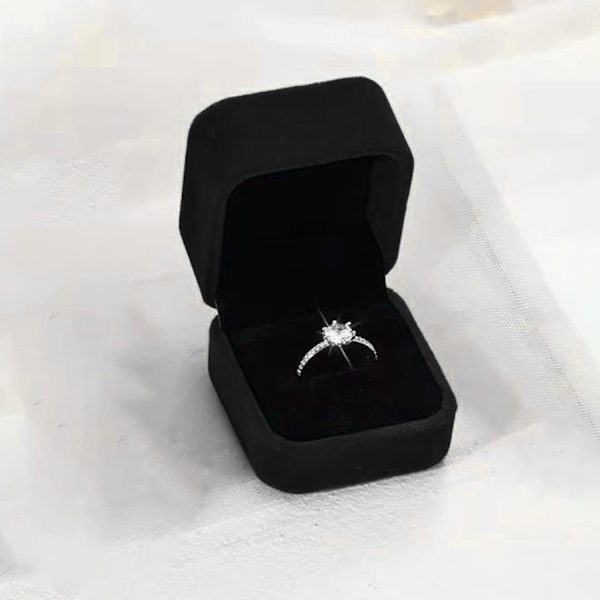 Smyckesask till ring Black
