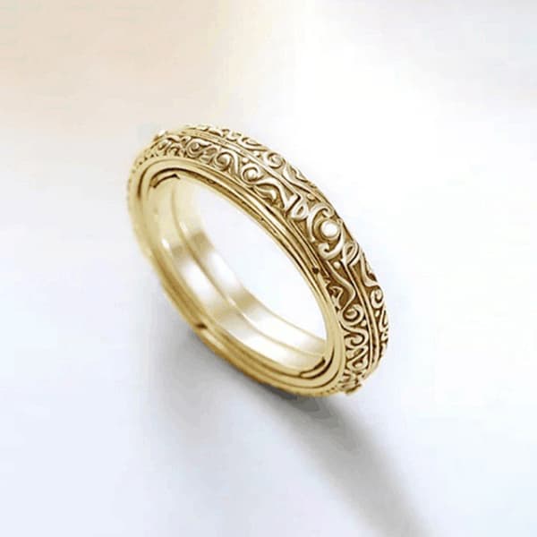 Foldbar Kosmisk Ring / Sfære Guld 18 mm