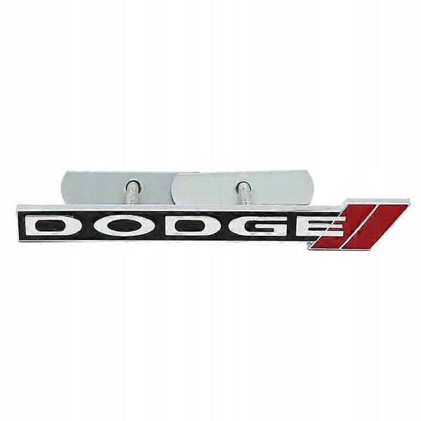 Grill Emblem Dodge Logo Badge 15*2cm
