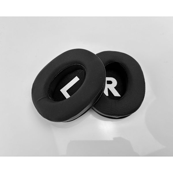 Sorte Gel Ørepuder til Logitech G PRO X - Sæt med 2