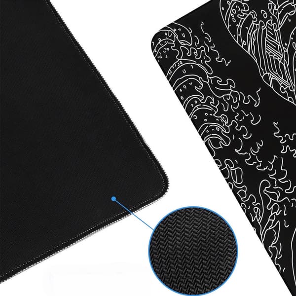 Large mouse pad / desk pad wave M S
