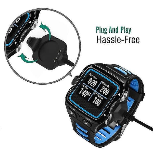 Garmin Forerunner 920XT USB-latauskaapeli - Nopea latausklipsi multisport GPS-kellolle