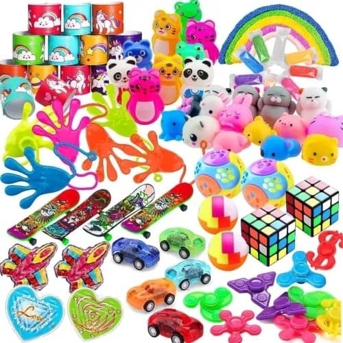 Nyhet 56 st Fidget Pop it Leksaker Set för Barn och Vuxna