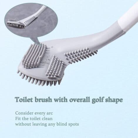WC-harja ja pidike, WC-kulhon harja koukulla kylpyhuoneeseen
