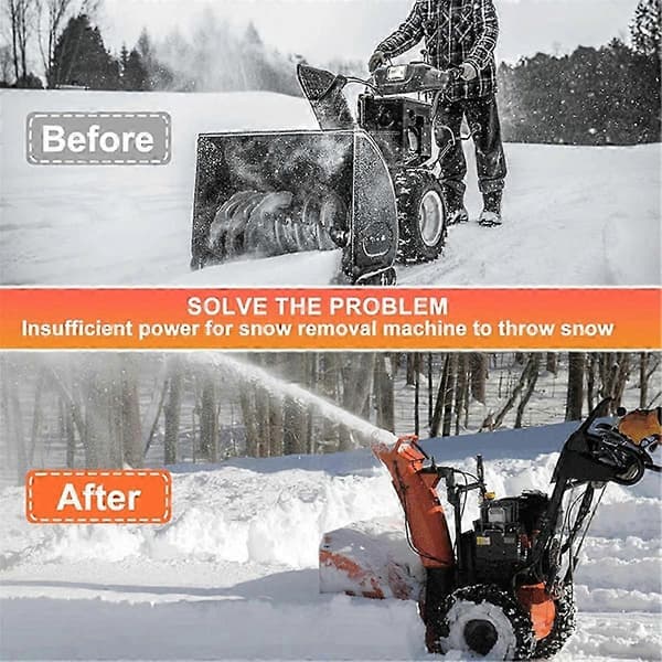 Snöslunga impeller kit för 2-stegs snöslunga - Reservdel för effektiv snöröjning 3/8in
