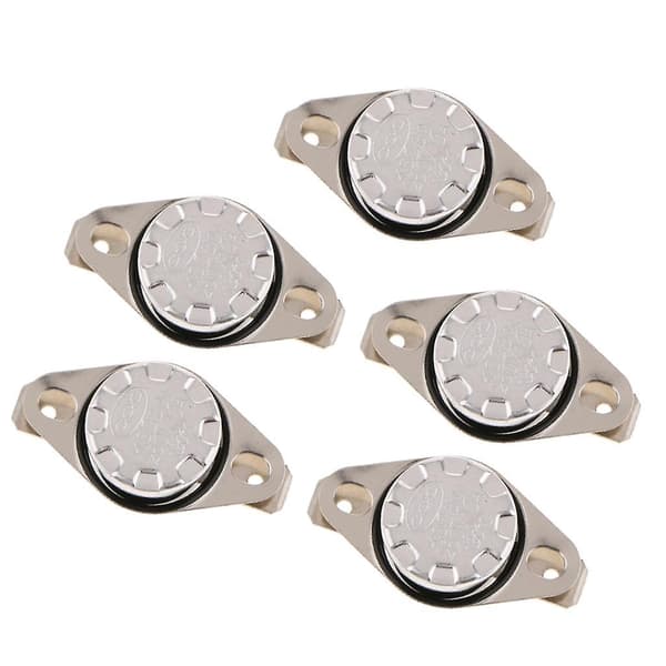 2x5 Stykker KSD301 110-140 Celsius Normal Åpen Temperatur Bryter 10A 250V 130