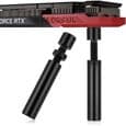 Justerbar grafikkortbrakett, 2 stk GPU-støtte, grafikkortholder, GPU-holder 75mm-120mm, for datamaskin