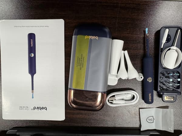 Visuell ørevoksfjerner Plus I35R Dypblå 230mAh 14,5x6,5x2,5cm