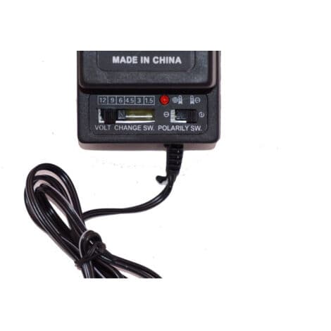 Universal 500mA strømforsyningstransformer 1.5V til 12V AC/DC