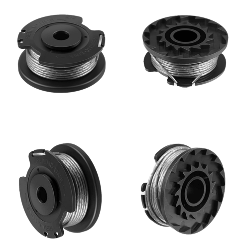 Trimmerspole for Bosch ART 23 SL/2300/23-28/26 SL/EASY gresstrimmer Svart