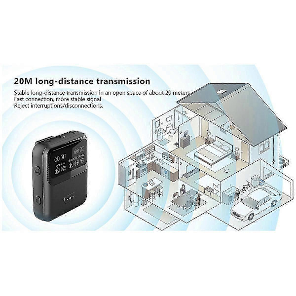 Bluetooth 5.4 Audio Receiver Transmitter Auracast LE Audio -sovitin