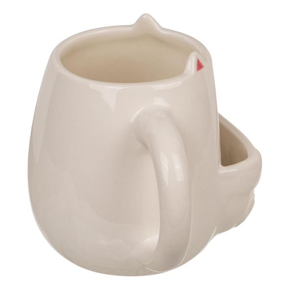 Cookie Mug / Mug with Compartment for Cookies - Cat