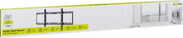 TV-seinäteline KIINTEÄ (XL)
