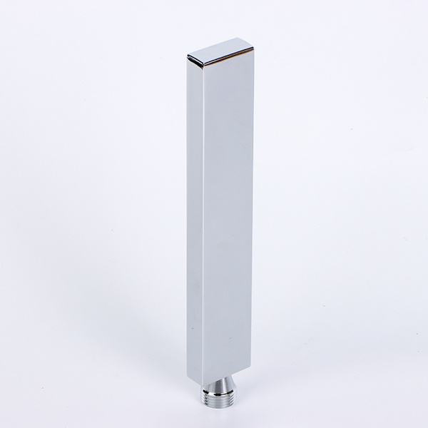 Rektangulær Kobberbelagt Lige Front Monobloc Brusehoved Håndbruser - 219*35*15mm