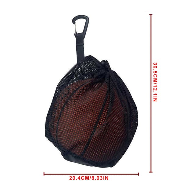 Basketballnetpose i Mesh - Sportbold Snørepose